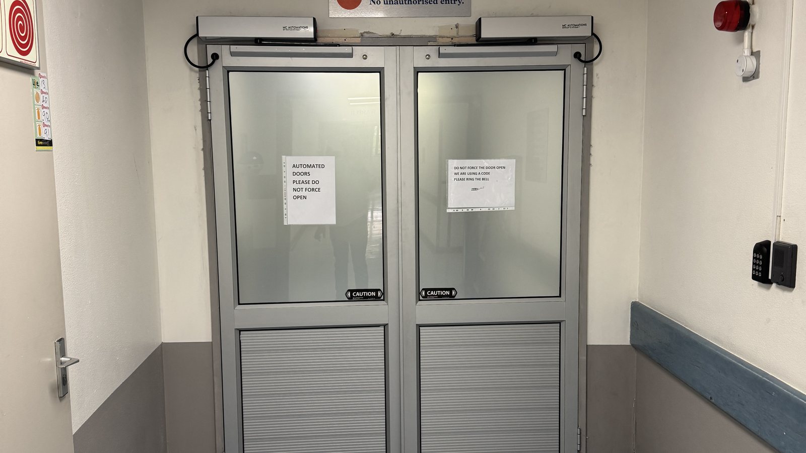 Automatic Door Service Provider for Any Brand Swing operator arm assembly, a wear point checked at every service