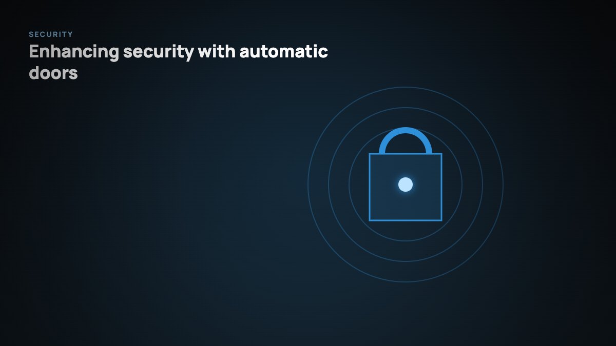 Automatic Door Operators Cairo | Supply and Support from South Africa Access control integrated with automatic door operators Cairo installations