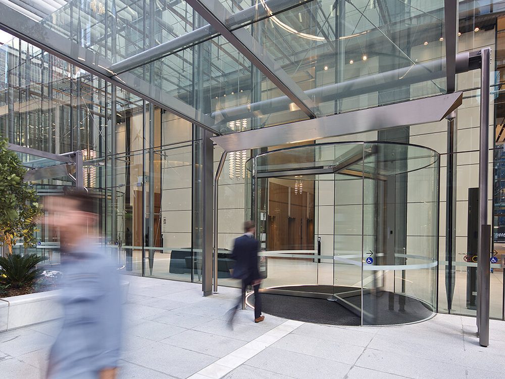Sectors Commercial automatic doors in public transport