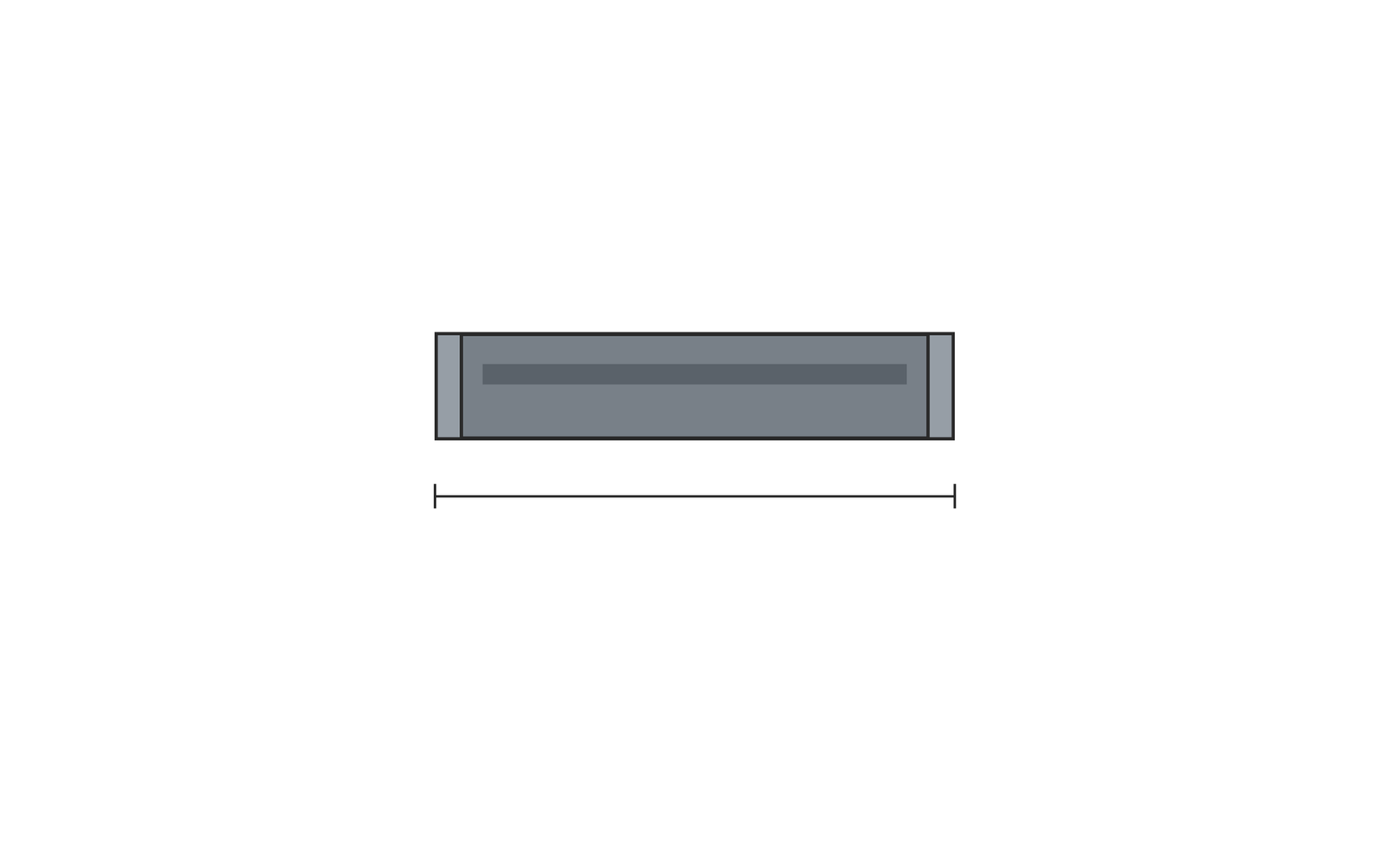 MCW-100 swing door operator housing dimensions